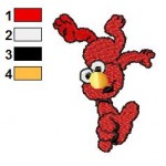 Sesame Street Elmo 15 Embroidery Design